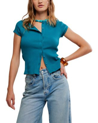 Free People Most Wanted Cap Sleeve Cardigan | Bloomingdale's Women | Bloomingdale's (AU)