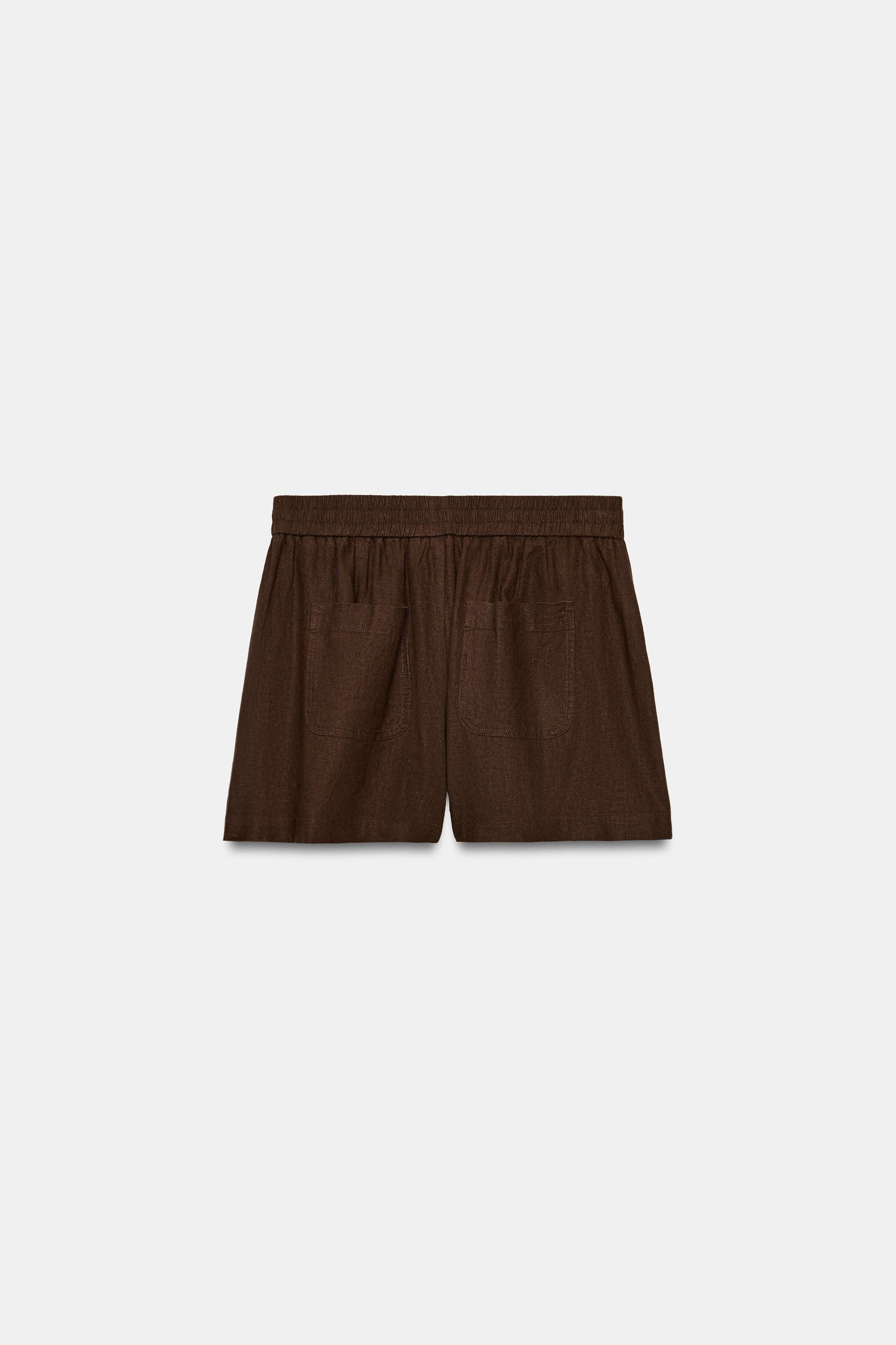 LINEN SHORTS | Zara US