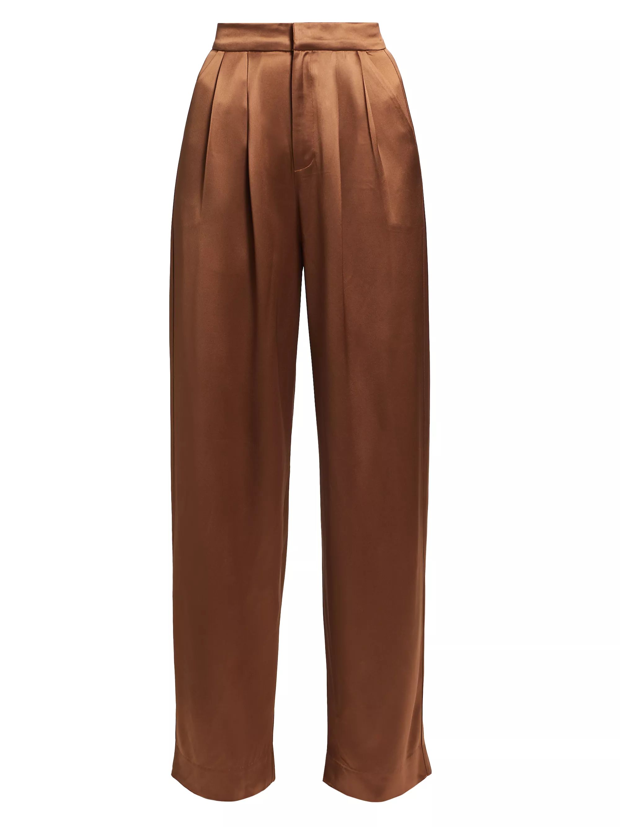 Paris Pleated-Front Trousers | Saks Fifth Avenue