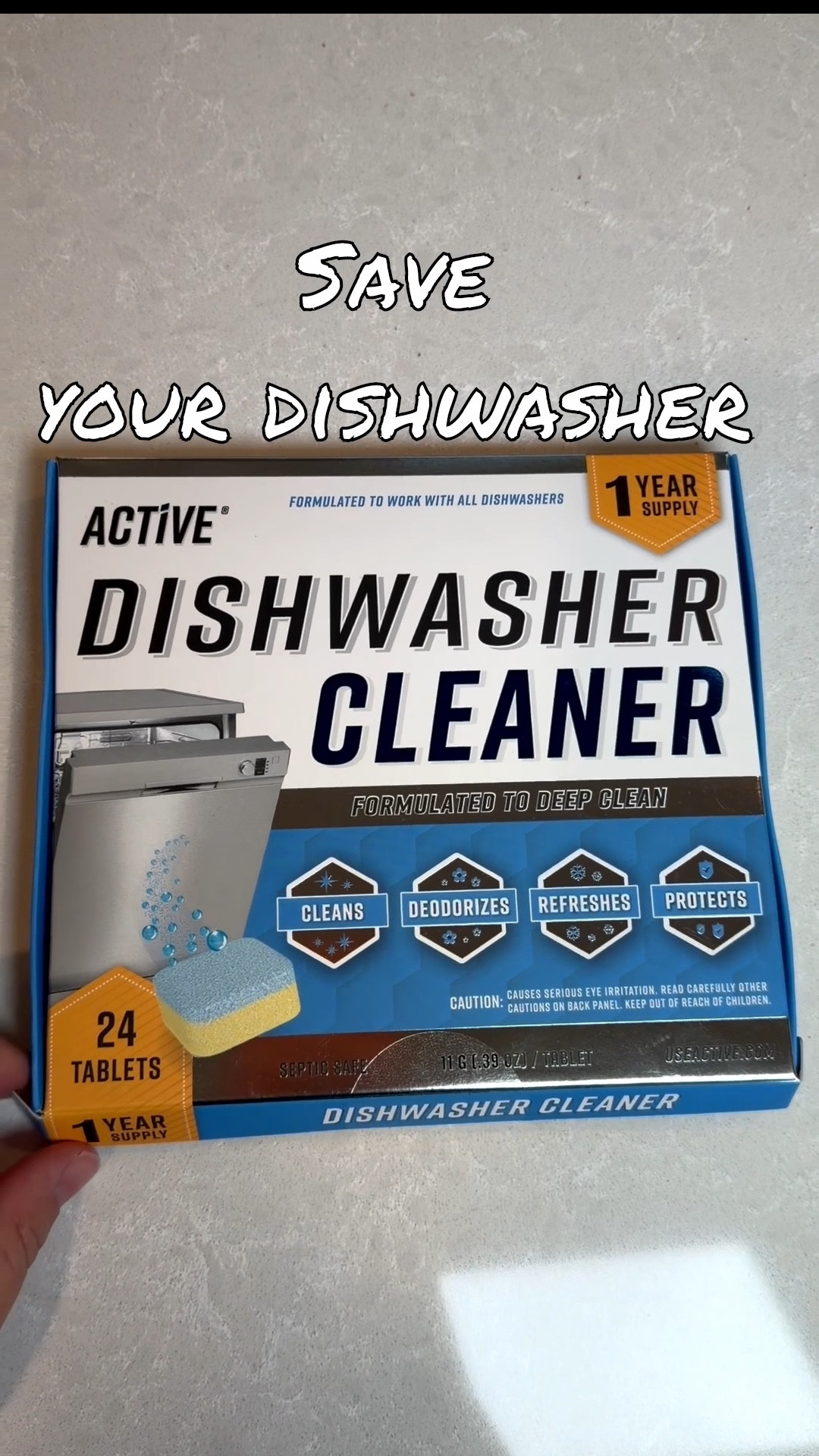 My dishwasher is new and still started getting buildup… nobody warned me 😅
I’ve been using these cleaner + deodorizer tablets twice a month and WOW — no more funky smells, no more cloudy dishes, and it keeps the machine running like new.
A 24-pack lasts a full year, and it’s septic-safe + super easy to use. Total mom hack 🙌

Use code 💎 K9BRSTAP – 10% off all ACTIVE products on Amazon

Linking it on my LTK for you!
#cleaninghacks #dishwashercleaner #ltkhome #ltkfinds #kitchenhacks #momtips #ecofriendlycleaning #cleaningproducts #homeessentials #sparklingclean #homecaretips #cleanhomehappyhome #cleantok #kitchenmusthaves #amazonfinds #amazonhome #amazonmusthaves #affordablefinds 

#LTKSaleAlert #LTKHome