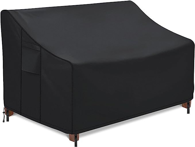 Outdoor Furniture Sofa Cover Waterproof, M Mehoom Patio Loveseat Bench Couch Covers, 600D 3-Layer... | Amazon (US)