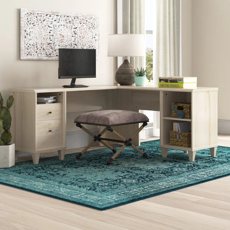 Admiranda L-Shape Executive Desk | Wayfair North America