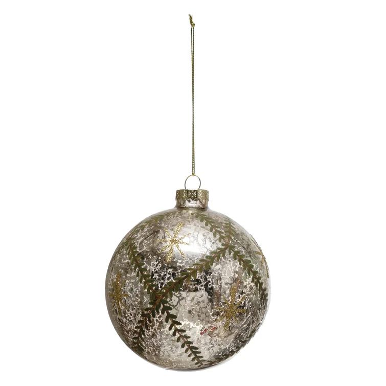 Mercury with Painted Pattern Ball Ornament | Wayfair North America