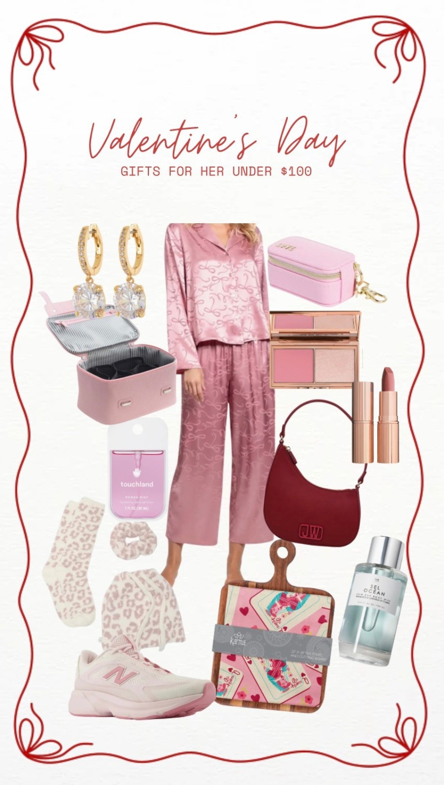 Nordstrom Rack Valentines gift ideas for her under $100! 

#giftsforher #nordstromfinds #nordstromgiftguide #giftguideforher #giftdeasforherunder100 #giftideasunder100 #giftsunder100 #affordablegifts #giftideasforher #momgifts #galentinesgifts #nordstrom #nordstromrack #barefootdreams #valentinesday #vday #valentinesdaygifts #jewerlybox #earrings #charlottetilbury #bestsellers #touchland #homebody #kitchenfinds #newbalancesneakers #sneakersforher 

#LTKBeauty #LTKSaleAlert #LTKValentine
