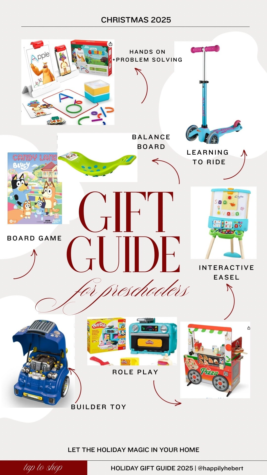  Christmas and Holiday gift guide for preschoolers 🎄🎅🏻🧑🏻‍🎄


#LTKGiftGuide #LTKCyberWeek #LTKKids