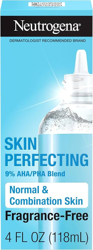 Neutrogena Skin Perfecting Daily Liquid Facial Exfoliant with 9% AHA/PHA Blend for Normal & Combi... | Amazon (US)