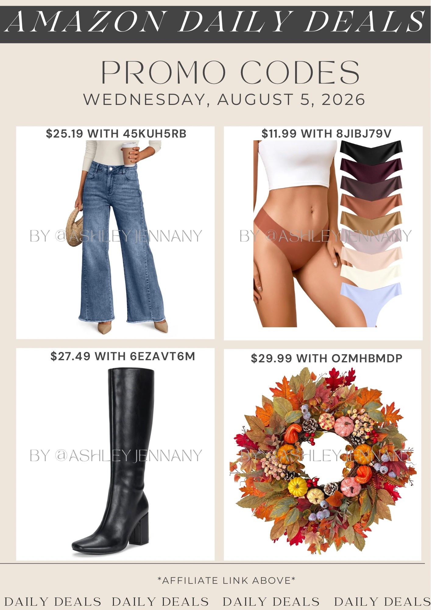 Amazon deals

#LTKSaleAlert #LTKSeasonal #LTKMidsize