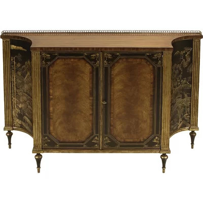 Chinoiserie 56" Wide Rosewood Solid Wood Sideboard | Perigold