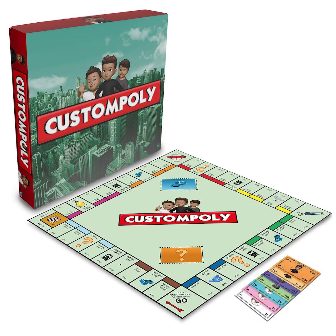 Custompoly Board Game Personalized Board Game Customized - Etsy | Etsy (US)