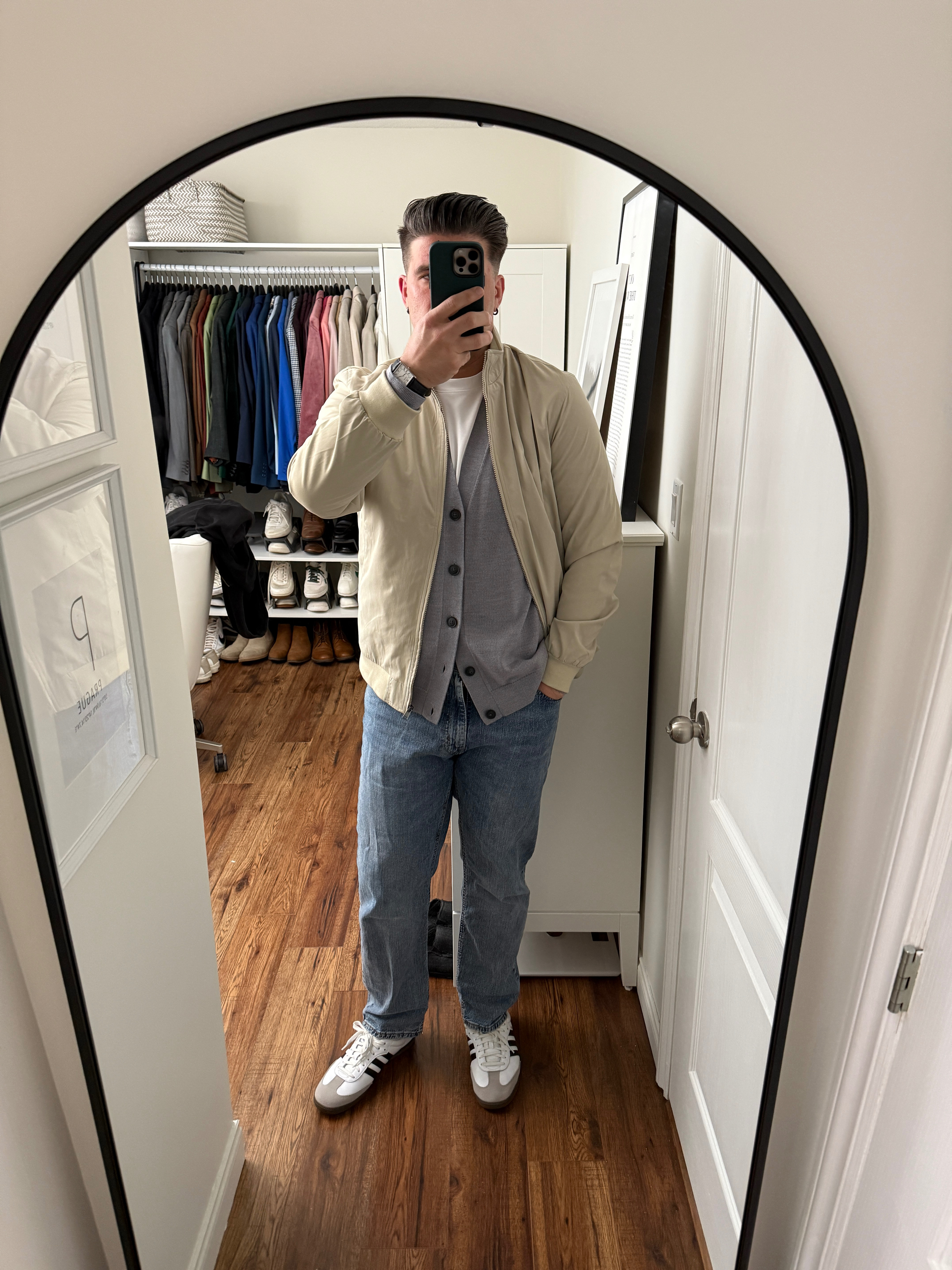 Spring layers outfit for XL guys 

 #LTKOver40 #LTKMidsize #LTKMens