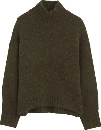 Chunky Alpaca Blend Turtleneck Sweater | Nordstrom