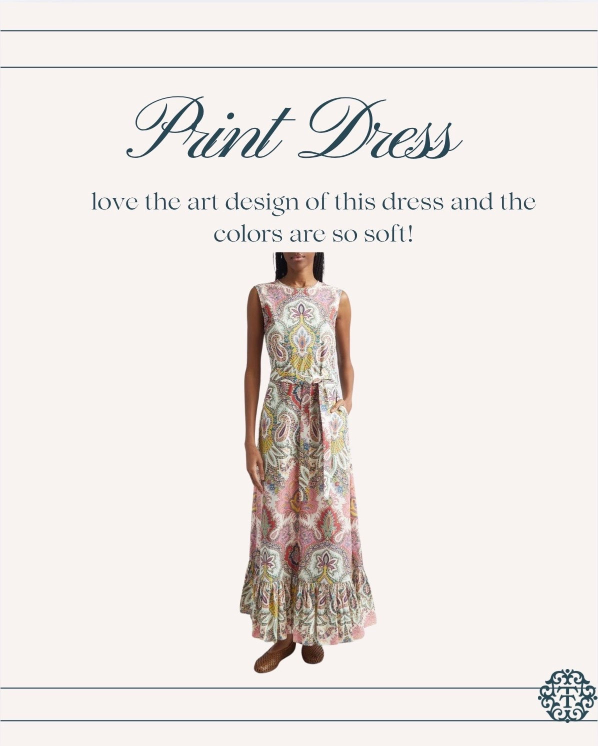 Subtle soft colors and beautiful print makes this dress a favorite to wear this summer! We love it! s

#LTKSeasonal #LTKOver40 #LTKMidsize