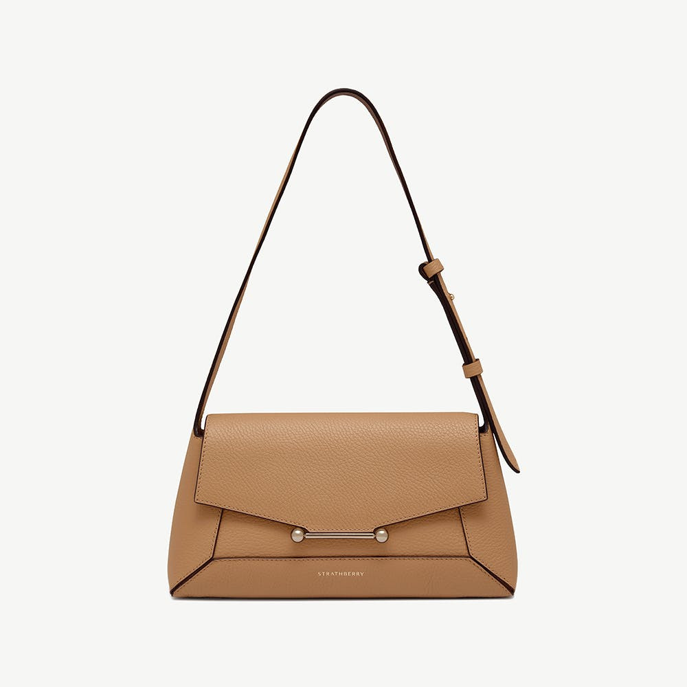 Strathberry - Mosaic Shoulder - Caramel / Neutrals | Strathberry