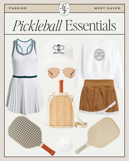 Pickleball season! Cute paddles and outfits to elevate your game style!