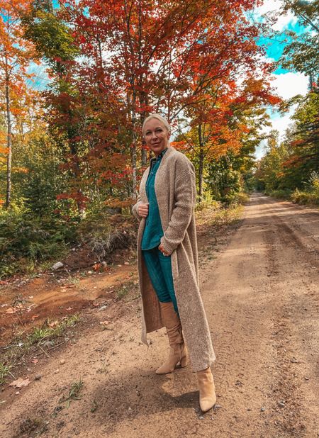 CupShe long and cozy cardigan for Fall Fashion 2023 (boots are vintage)



#LTKfindsunder50 #LTKover40 #LTKSeasonal