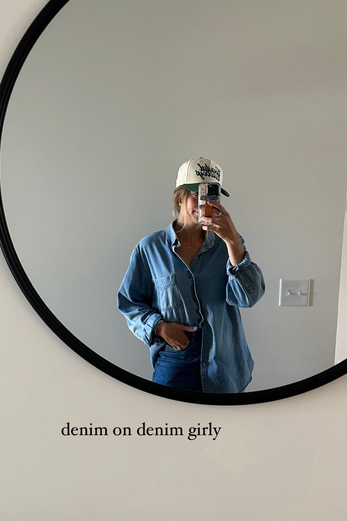 Denim on denim 💙

#LTKfindsunder50 #LTKSeasonal #LTKstyletip