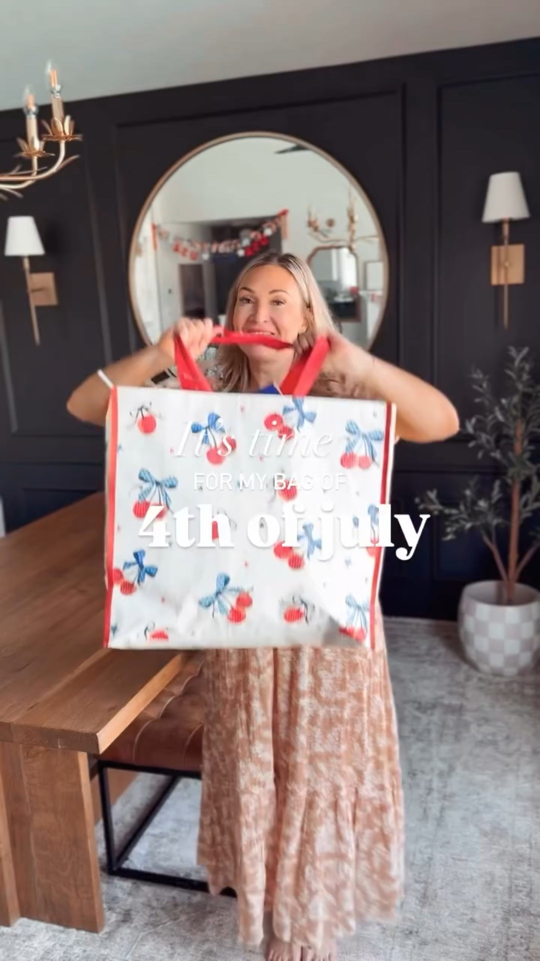 My Mary Poppins bag of 4th of July stuff! Every year I put whatever is left in this bag with whatever is new and when it’s time to decorate I have a fun collection to pull out. 

Most of these items ate from @mymindseyeinc over the years. Which is your favorite detail?

Comment “America” for links! 

#nationalanthem #lanadelrey #4thofjulyweekend #4thofjuly #americathebeautiful #americana #americasbirthday #redwhiteblue #twinmom #toddlermom #momlife #twinsisters #diyhome #craftymom #usa🇺🇸 #usadecor #usaday
