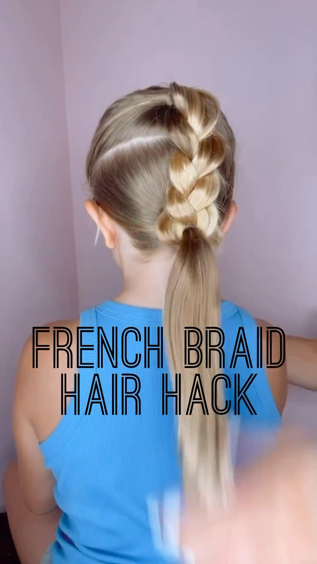 CUTE FRENCH BRAID HAIR HACK 🩷 I love this easy hair hack for girls. If you’re not great at doing a French braid, this is an easy way to create one that looks similar! To be honest, I’m still not great at doing a French braid and my daughter’s hair! ☺️

#LTKBeauty