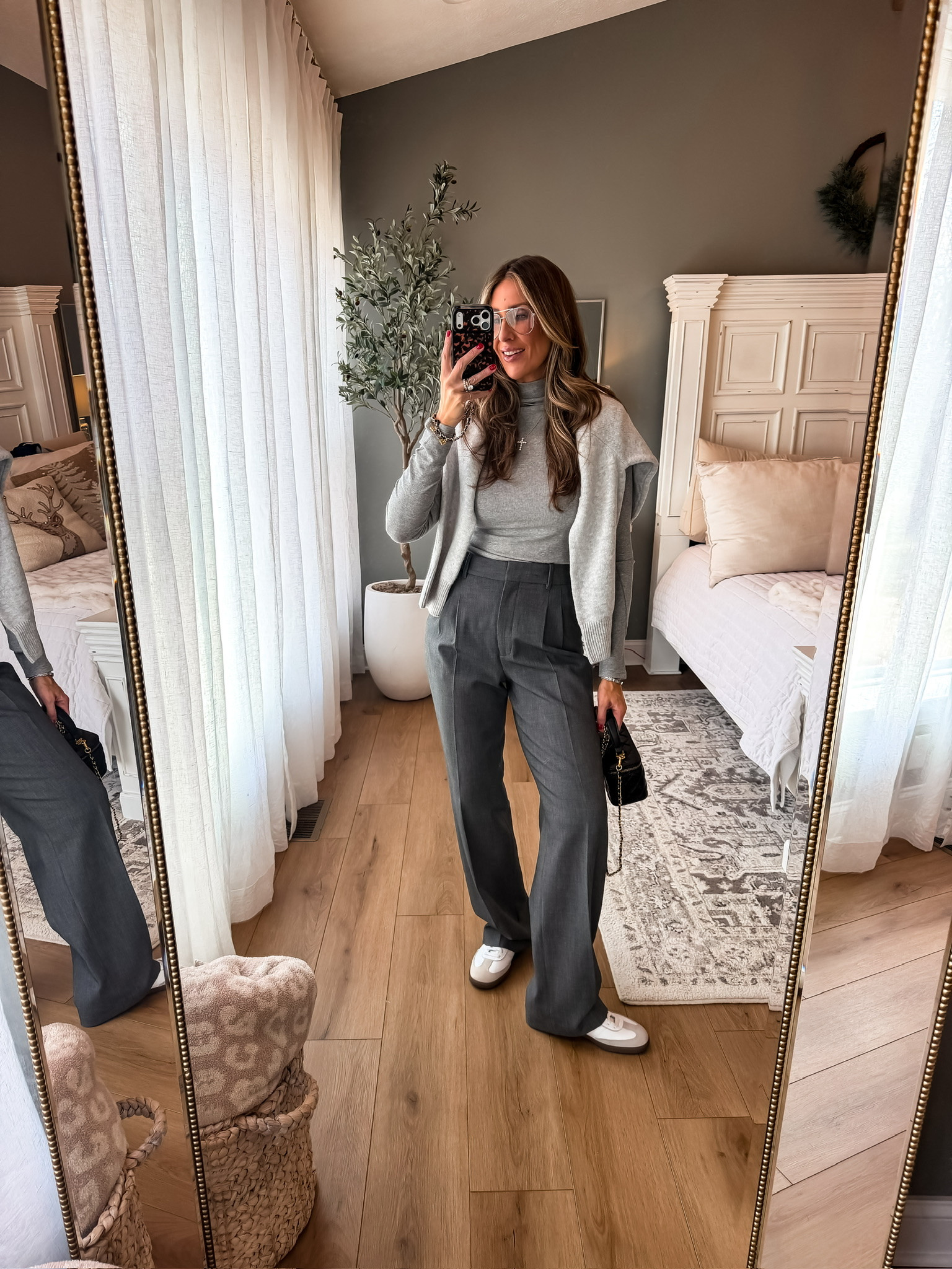 Chic grey outfit I’m loving this for winter. Great for elevated work outfits, teacher style, or everyday activities. Grey long sleeves work outfits teacher chic grey women’s outfits soft neutral winter clothes themominstyle 

#LTKootd #LTKSeasonal #LTKdayinmylife