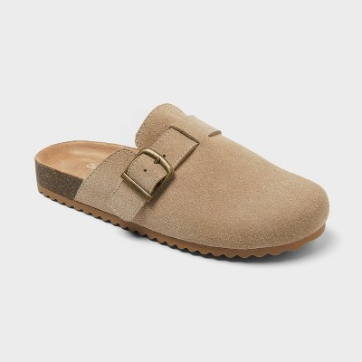 Kids' Tate Molded Footbed Clogs - Cat & Jack™ Taupe 1 | Target