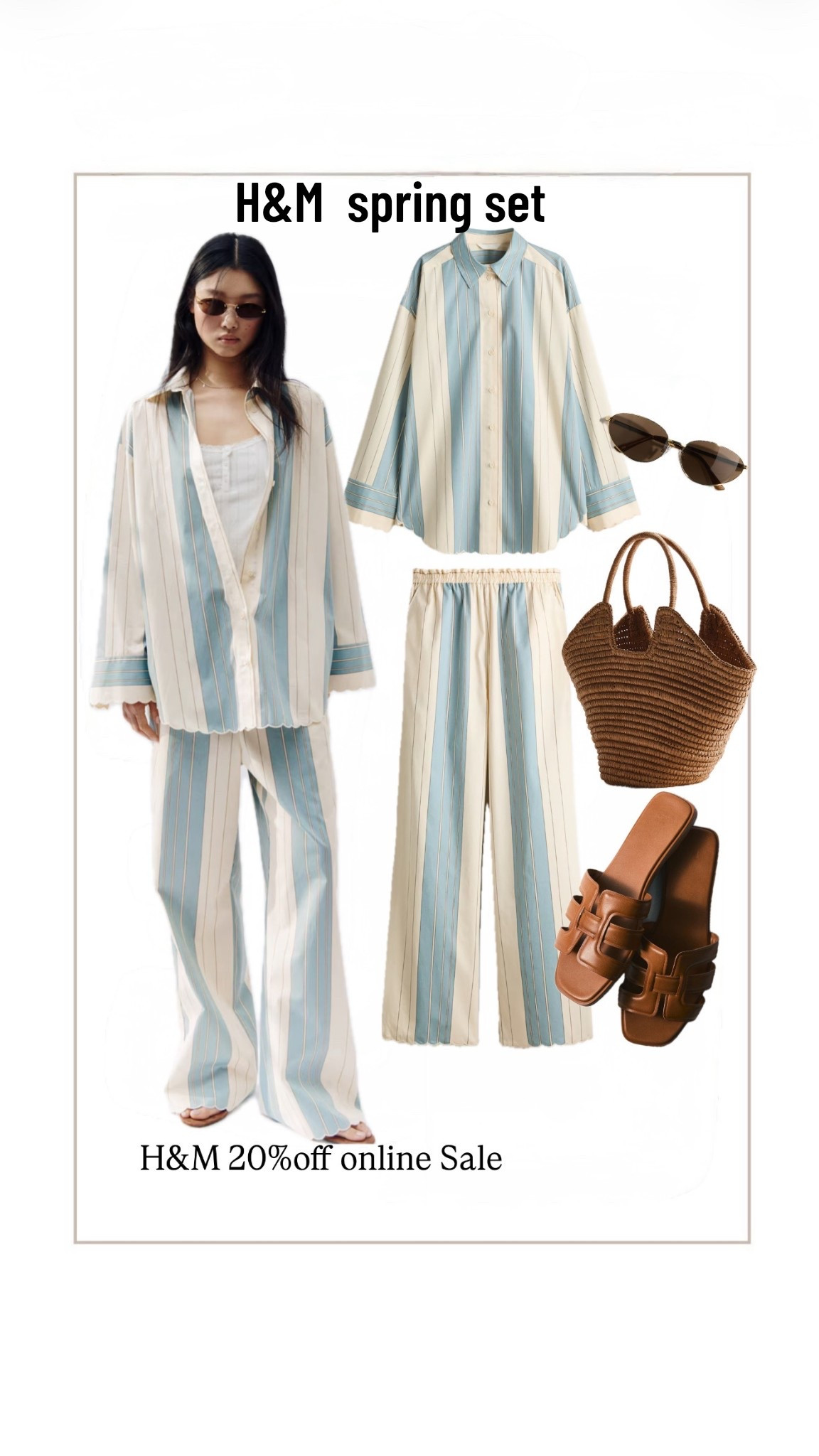 Easy spring outfit 🤍
This H&M striped set is 20% off online only code (APP20 )and perfect for a vacation outfit, beach outfit, resort outfit, or casual chic spring look.
Shop everything heree


spring outfit, vacation outfit, beach outfit, resort wear, striped matching set, H&M outfit

#LTKSeasonal #LTKSaleAlert #LTKFestival