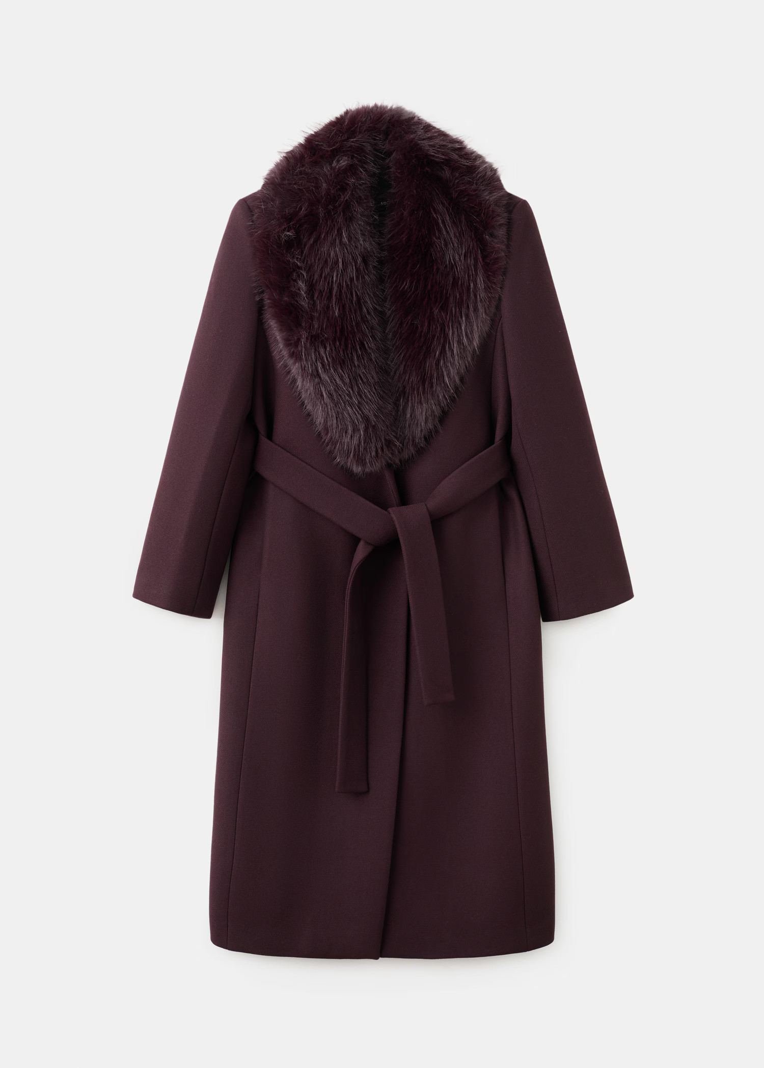 Manteco wool coat with fur collar | Mango (US/MX/AU)