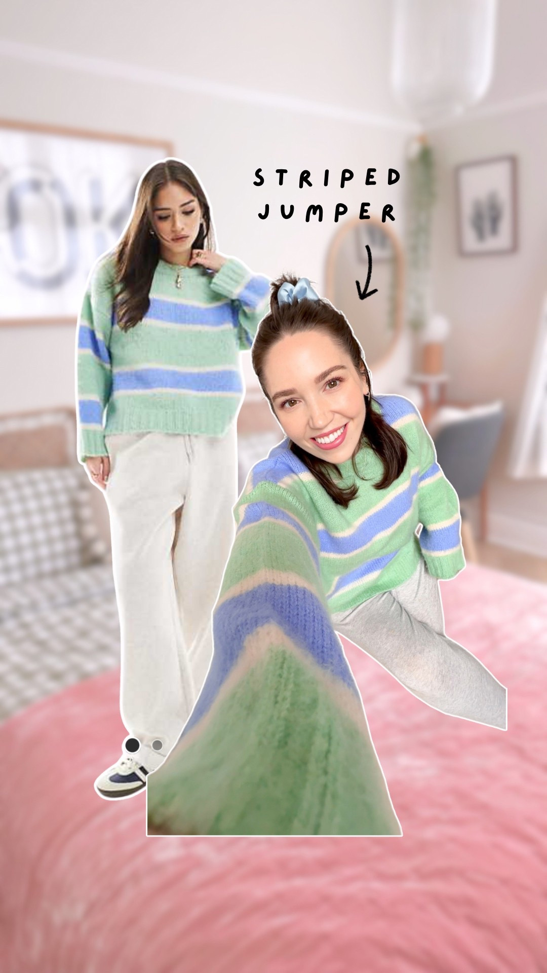 The cutest jumper for spring! 🌸✨