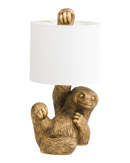 11.5x11in Sloth Table Lamp | TJ Maxx