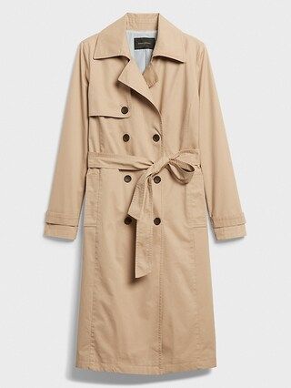 Cotton Twill Trench Coat | Banana Republic Factory