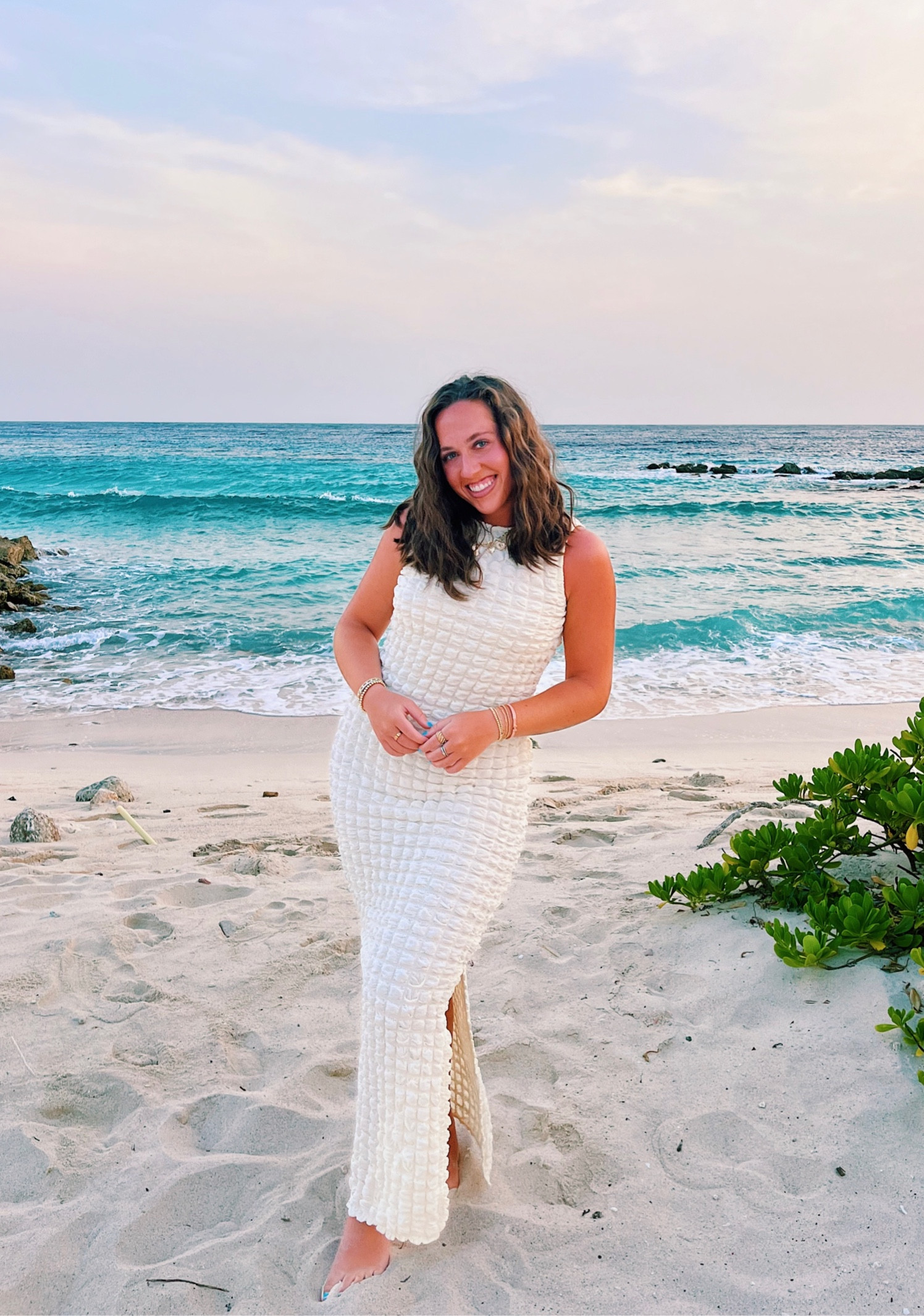 most perfect beach dress 🤍