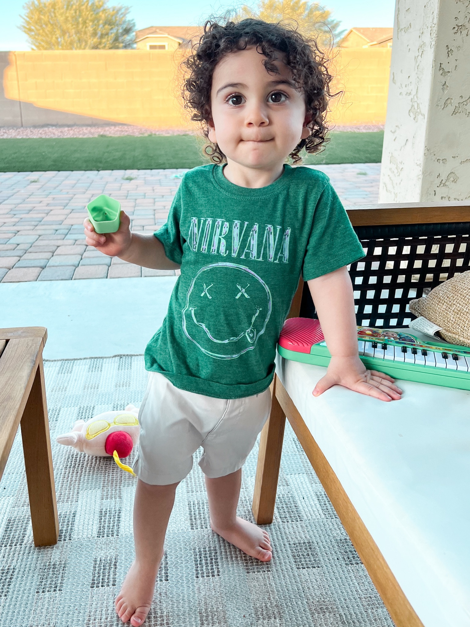 nirvana tee (2T) + shorts 18-24M 

#toddleroutfits #babyboy #toddlerkids #outfits #targetfinds #targetbaby #babyspringoutfits #babyboyspringoutfits #toddlerspringoutfits 

#LTKbaby #LTKkids #LTKxTarget