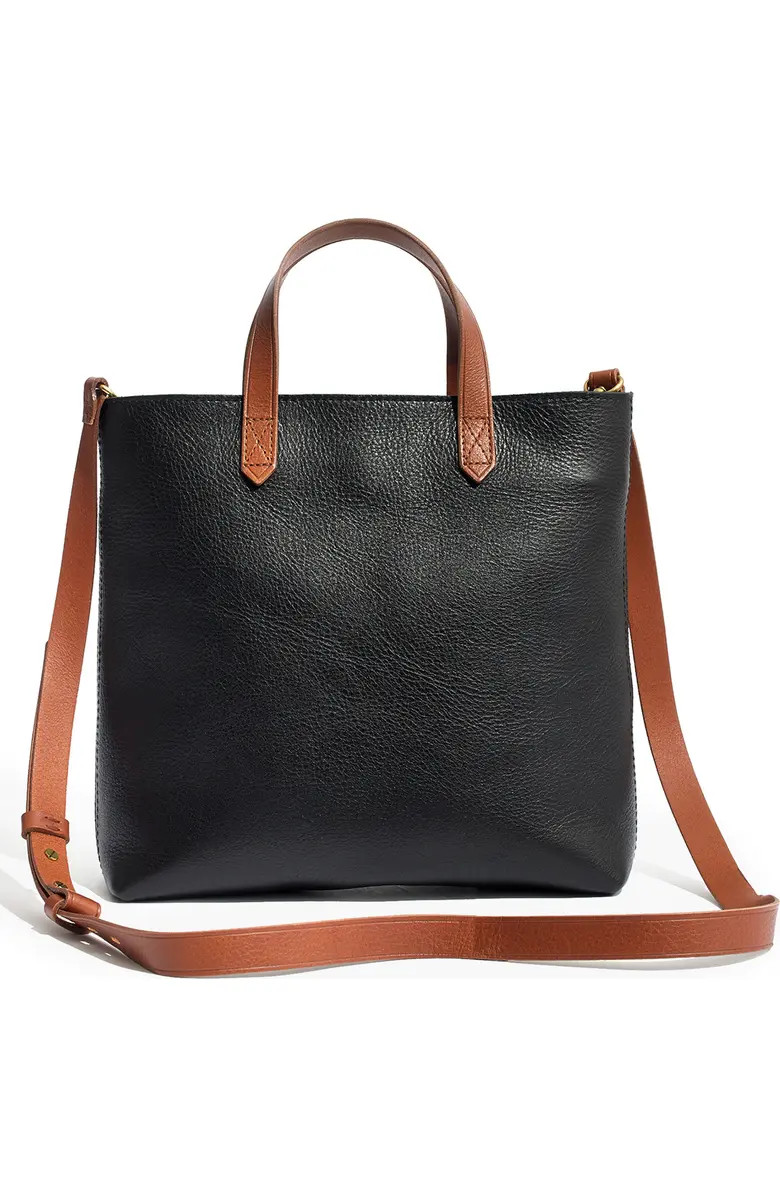 Small Transport Leather Crossbody Tote | Nordstrom Rack