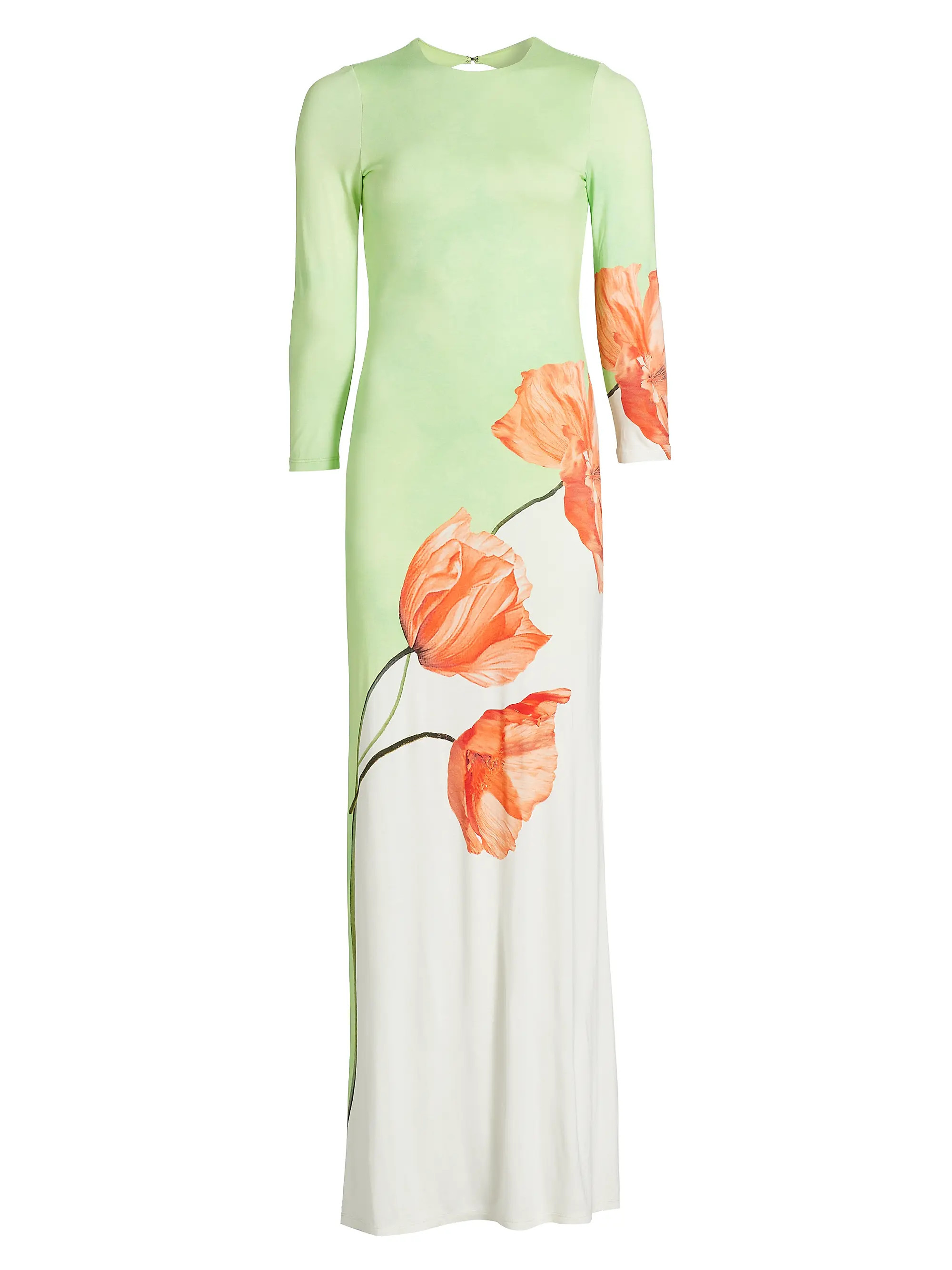 Delora Floral Viscose Maxi Dress | Saks Fifth Avenue