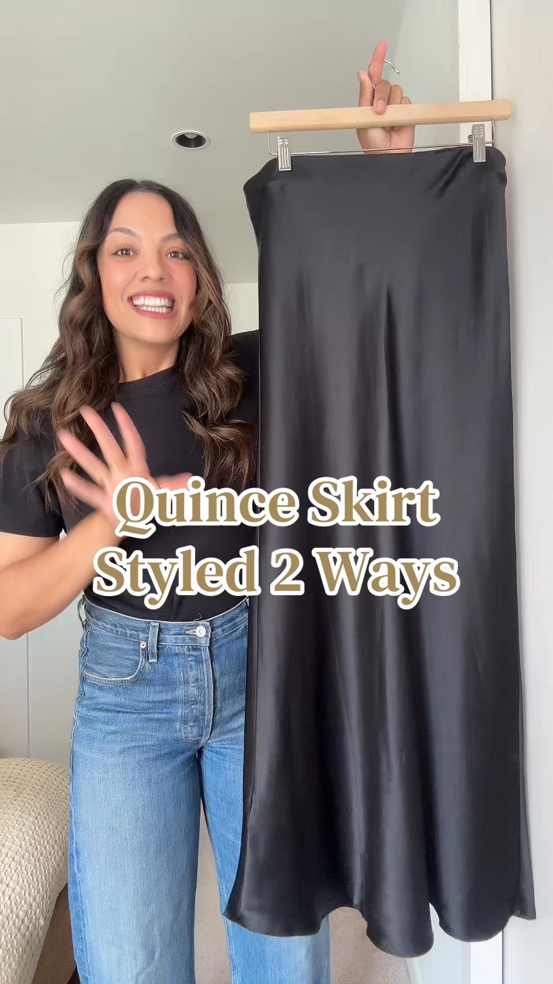 Styling a @Quince silk skirt for day and night in the summer! Which of the 2 outfits is your favourite? #QuincePartner

#LTKcanada #LTKsummer #LTKstyletip