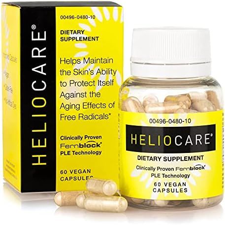 Heliocare Skin Care Dietary Supplement: 240mg Polypodium Leucotomos Extract Pills - Antioxidant R... | Amazon (US)