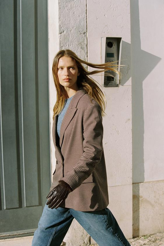 FAUX LEATHER GLOVES WITH FAUX FUR | Zara US