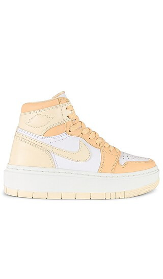 Air Jordan 1 Elevate High Sneaker in Celestial Gold, Muslin, White, & Sail | Revolve Clothing (Global)