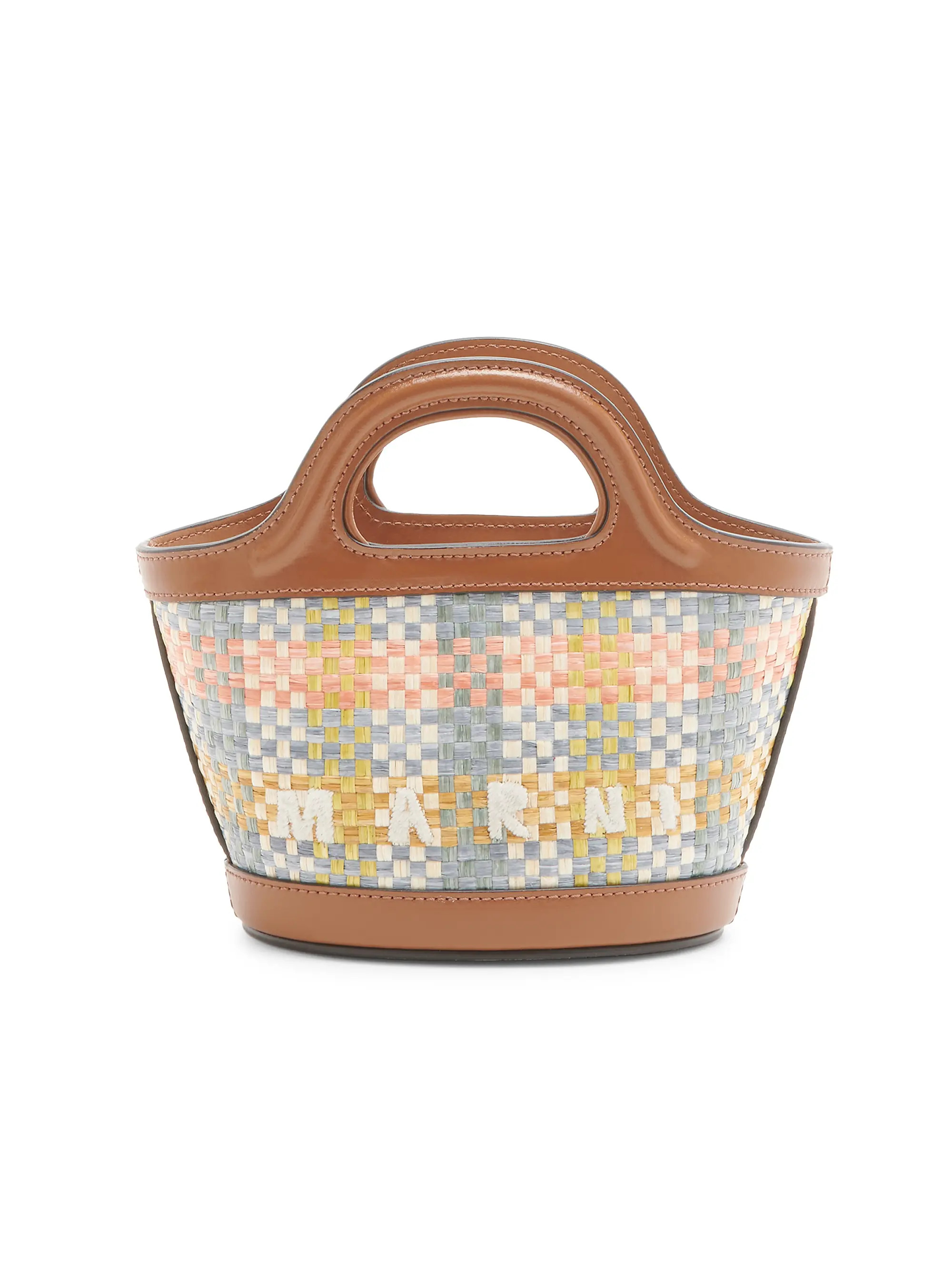 Shop Marni Tropicalia Micro Cotton-Blend Crossbody Bag | Saks Fifth Avenue | Saks Fifth Avenue