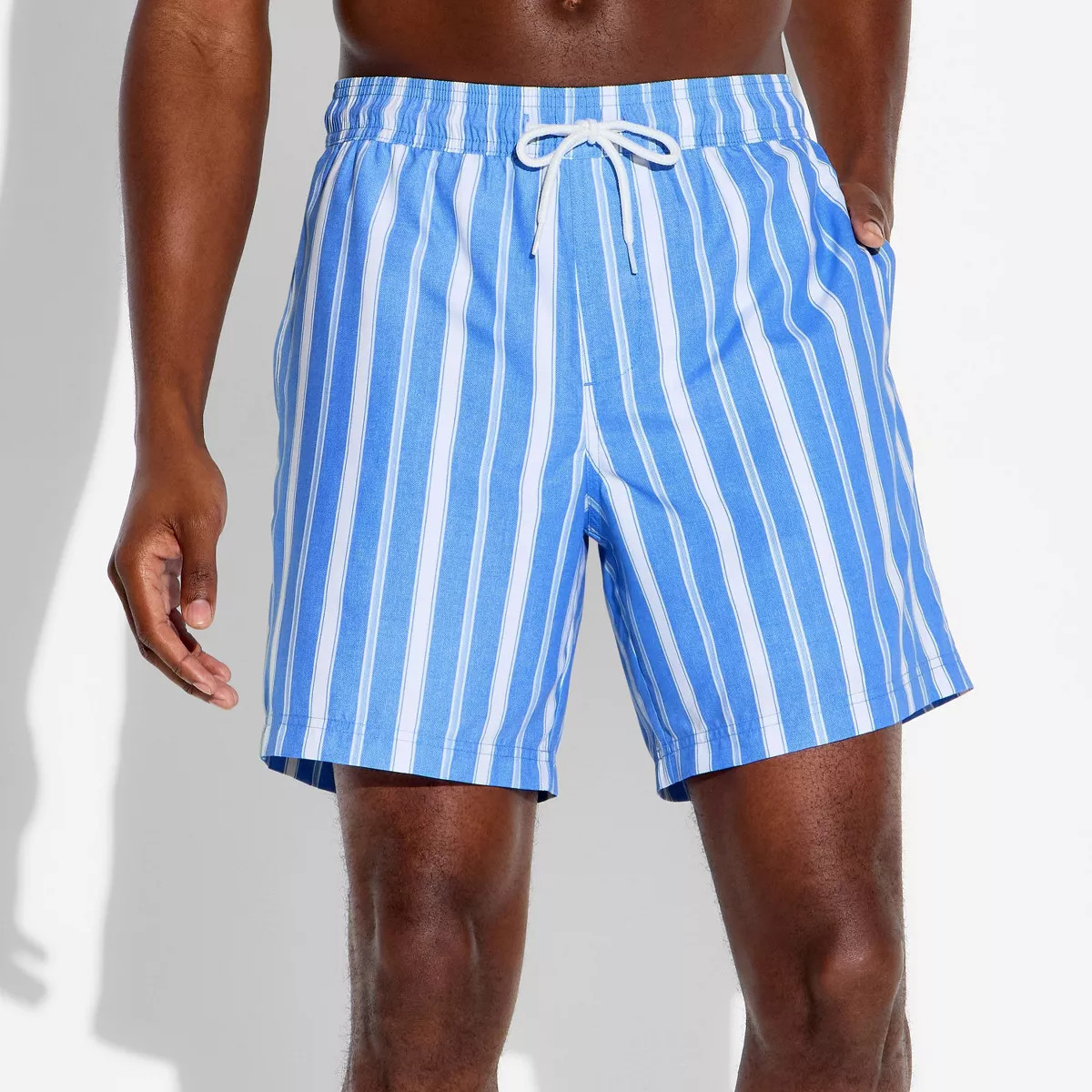 Men's 7" Pull-On Swim Shorts - Original Use™ Blue M | Target