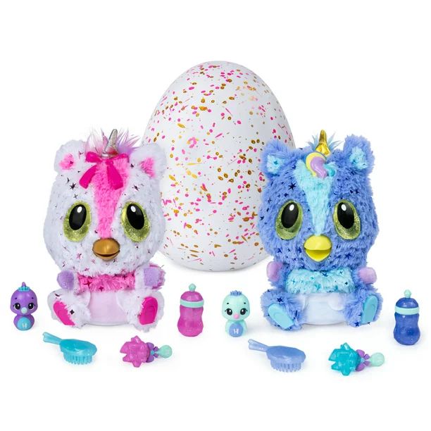 Hatchimals, HatchiBabies Unikeets, Hatching Egg with Interactive Pet Baby (Styles May Vary), for ... | Walmart (US)