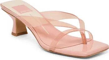 Dolce Vita Brevel Vinyl Translucent Strap Sandal (Women) | Nordstrom | Nordstrom