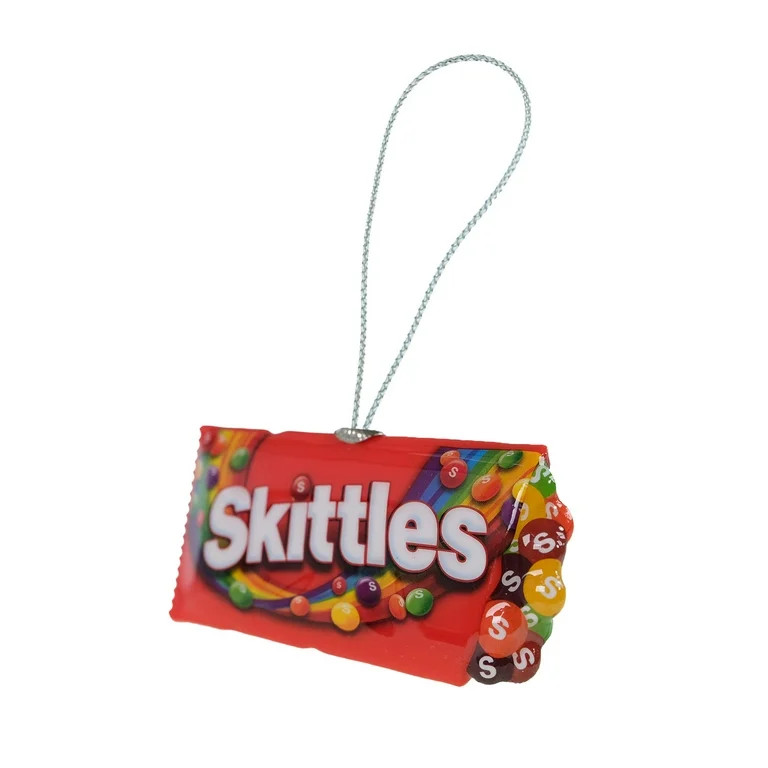Skittles Candy Ornament, 4 inches Wide, Faux Food, Plastic,Red, Novelty Ornament | Walmart (US)