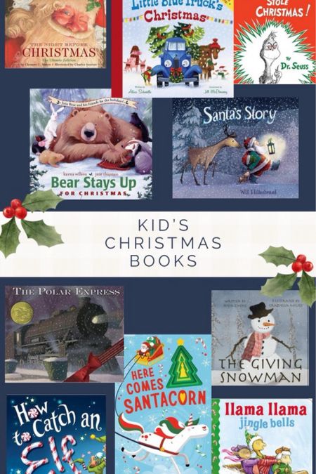 Christmas books for kids

Books. Kids. Baby. Holiday. Christmas. 

#LTKHoliday #LTKkids #LTKGiftGuide