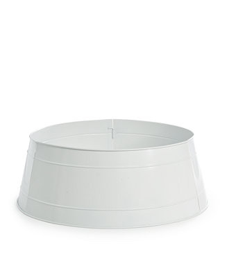 Holiday Lane White Metal Christmas Tree Collar, Created for Macy's - Macy's | Macy's