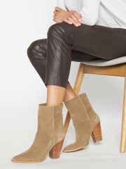 Brochu Walker Women's Marfa Suede Ankle Boot, Tan | Brochu Walker