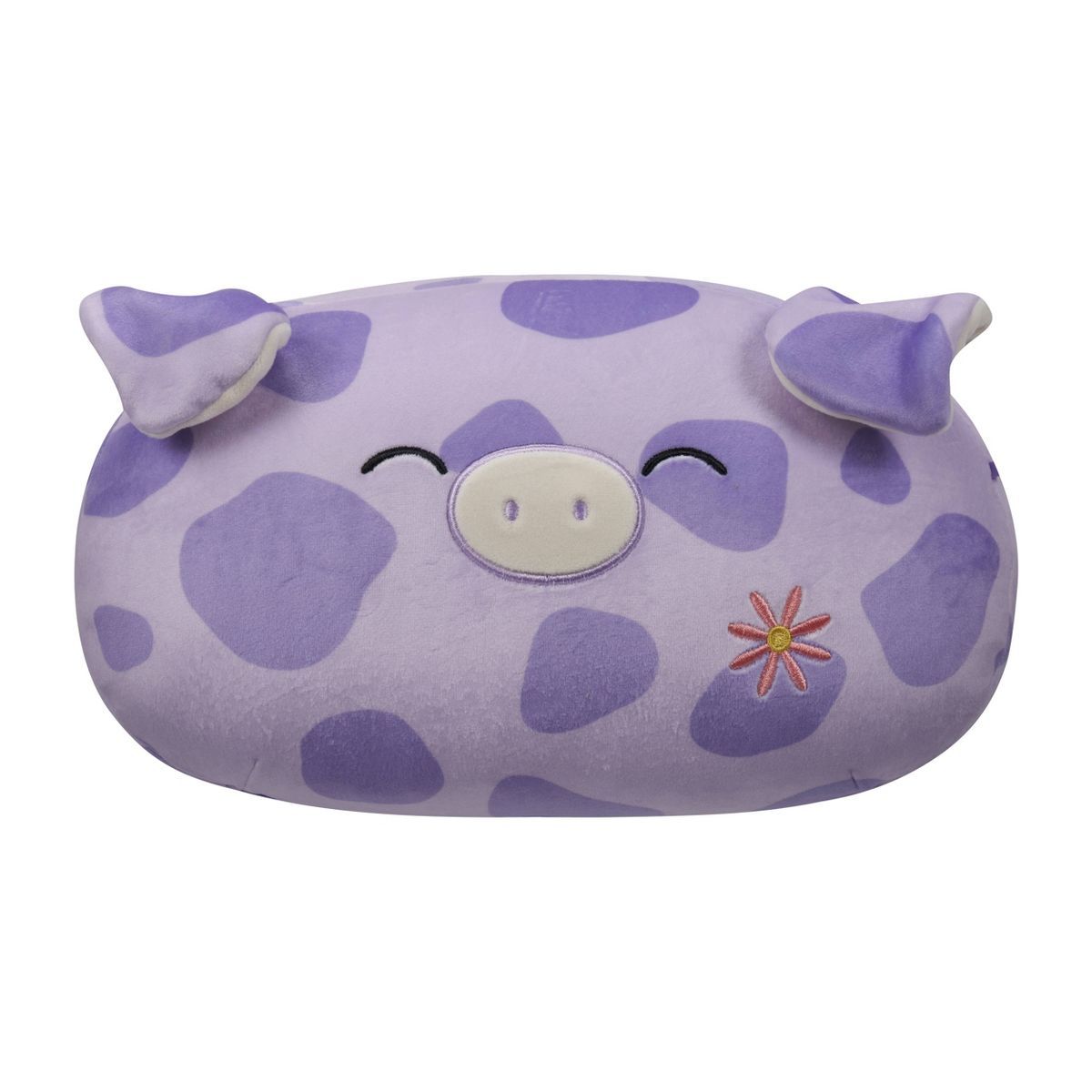 Squishmallows 12" Pammy Purple Spotted Pig with Flower Embroidery Medium Stackable Plush | Target