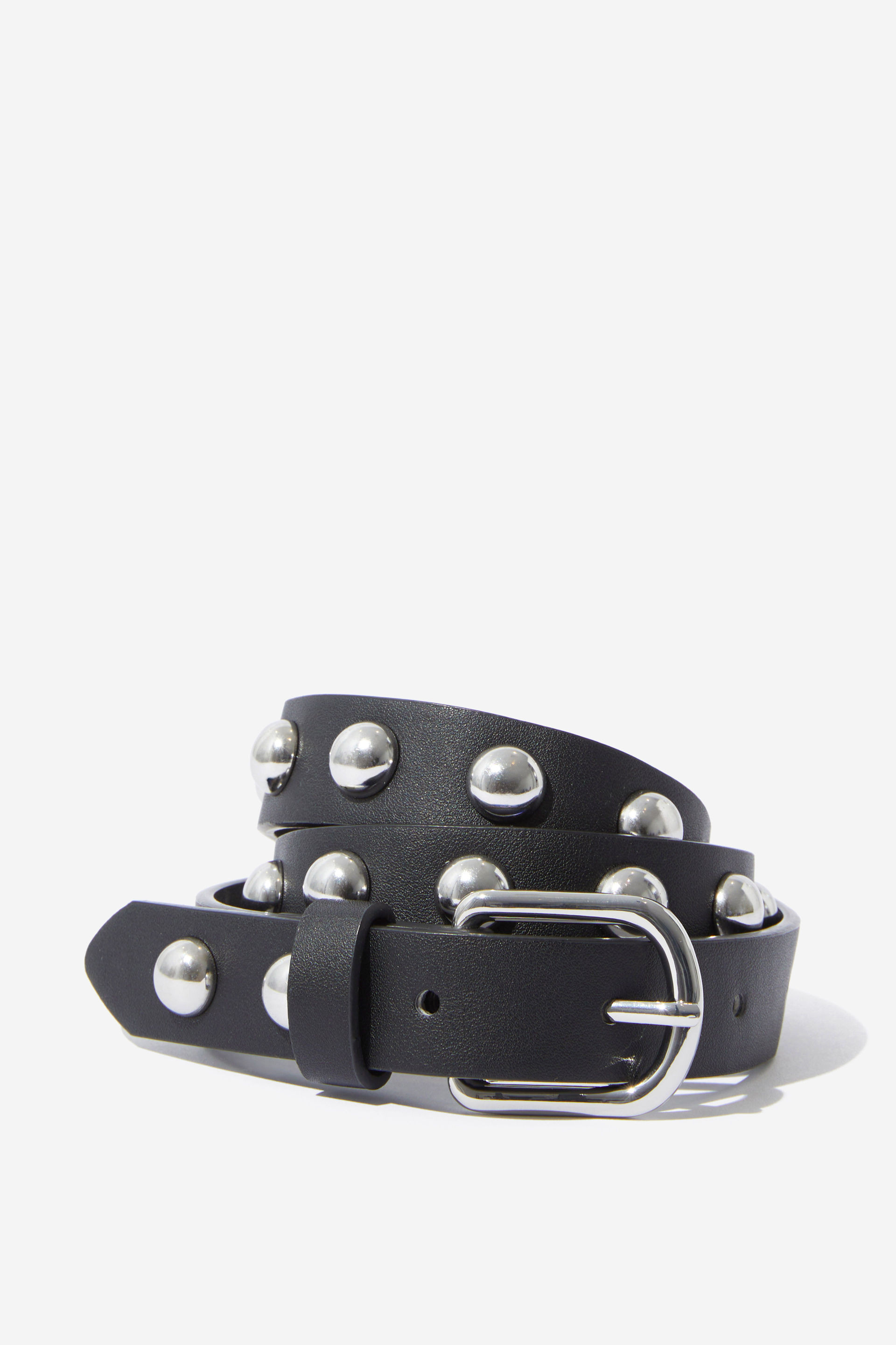 Supré - Studded Belt - Black/silver | Cotton On (ANZ)