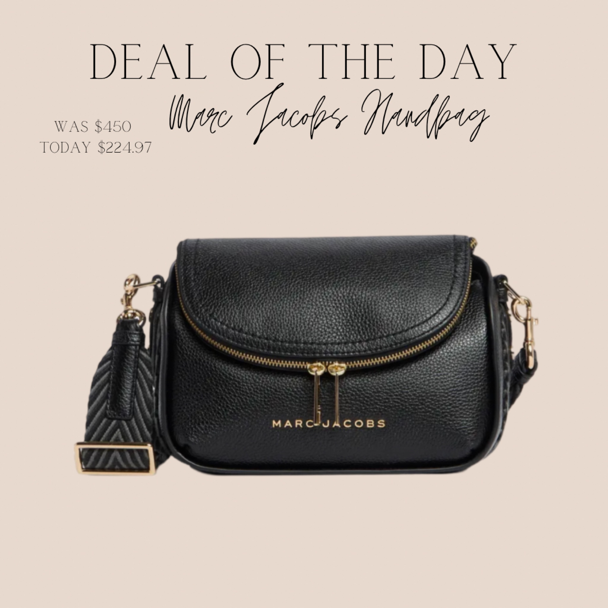 Todays deal of the day is the amazing Marc Jacobsen handbag! 

#LTKGiftGuide #LTKItBag #LTKSaleAlert