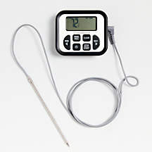 Crate & Barrel by Taylor Digital Wired Probe Thermometer + Reviews | Crate & Barrel | Crate & Barrel