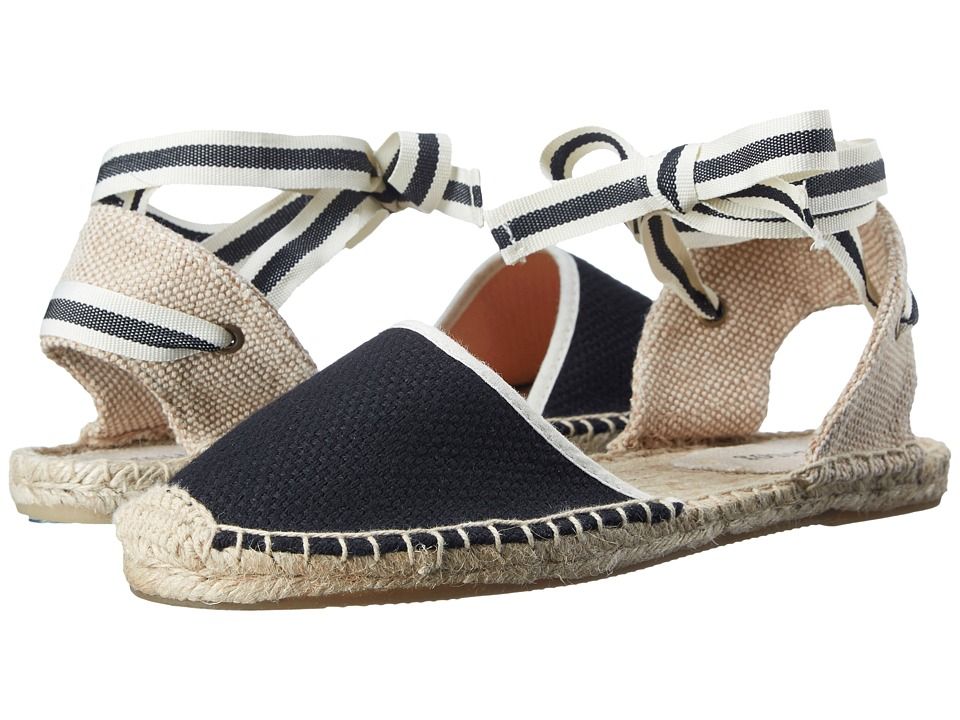 Soludos - Classic Sandal (Black) Women's Sandals | Zappos
